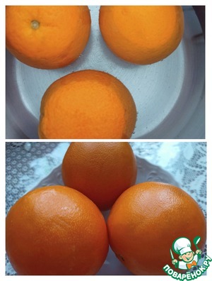Апельсиново-миндальный десерт