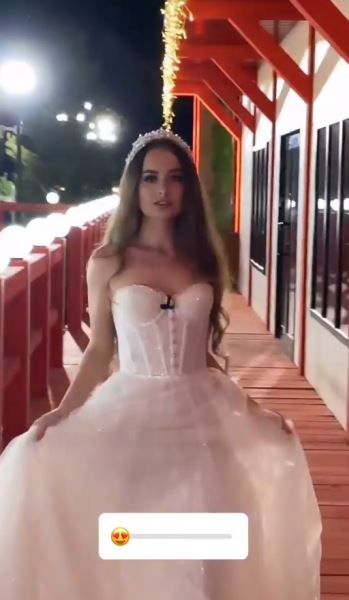 Катя Садова примерила свадебное платье и намекнула, что влюбилась
