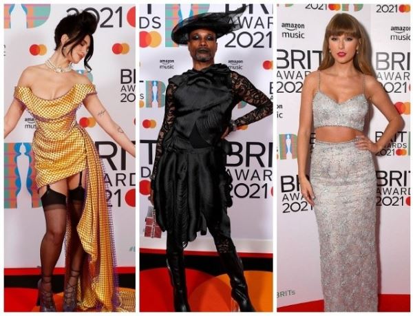 Самые яркие образы звезд на красной дорожке BRIT Awards 2021 (ФОТО)