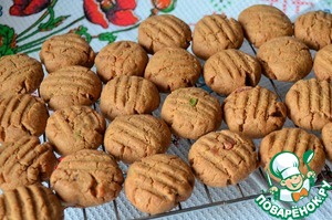 Песочное печенье с цикорием и цукатами