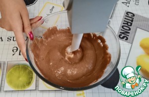 Шоколадные кексы с бананом без сахара
