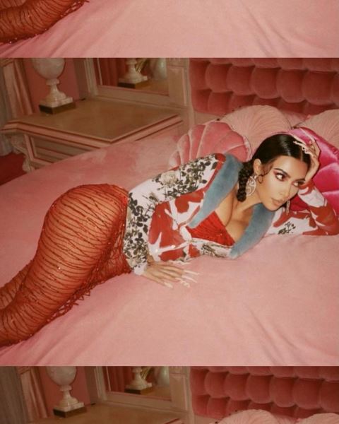 В образе гейши: Ким Кардашьян снялась в рекламе своего бренда (ФОТО)